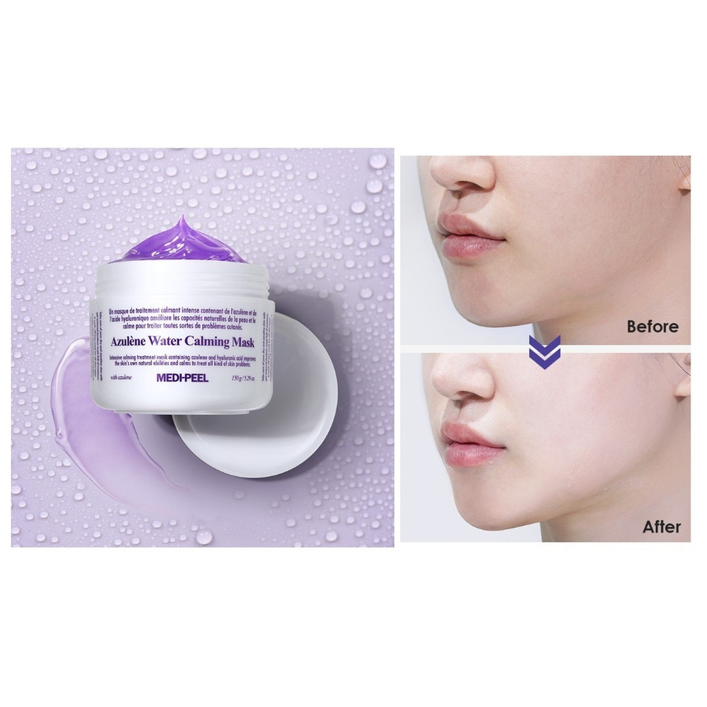 Medi-Peel Azulene Water Calming Mask успокаивающая маска с азуленом