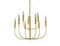 Люстра NEWPORT 34909/C brass