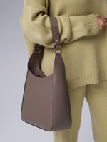 Кожаная сумка Azaro 31027 тауп