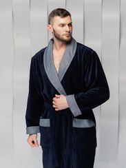 Халат мужской TIMOTHY Синий "Polens"