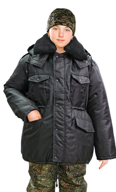 Куртка детская "Зима" цв. черный