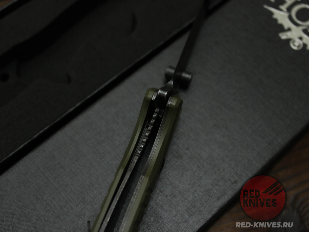 Складной нож Городской НОКС "Геккон" сталь AUS-8 340-580406 c клинком из стали AUS-8, рукоять G10