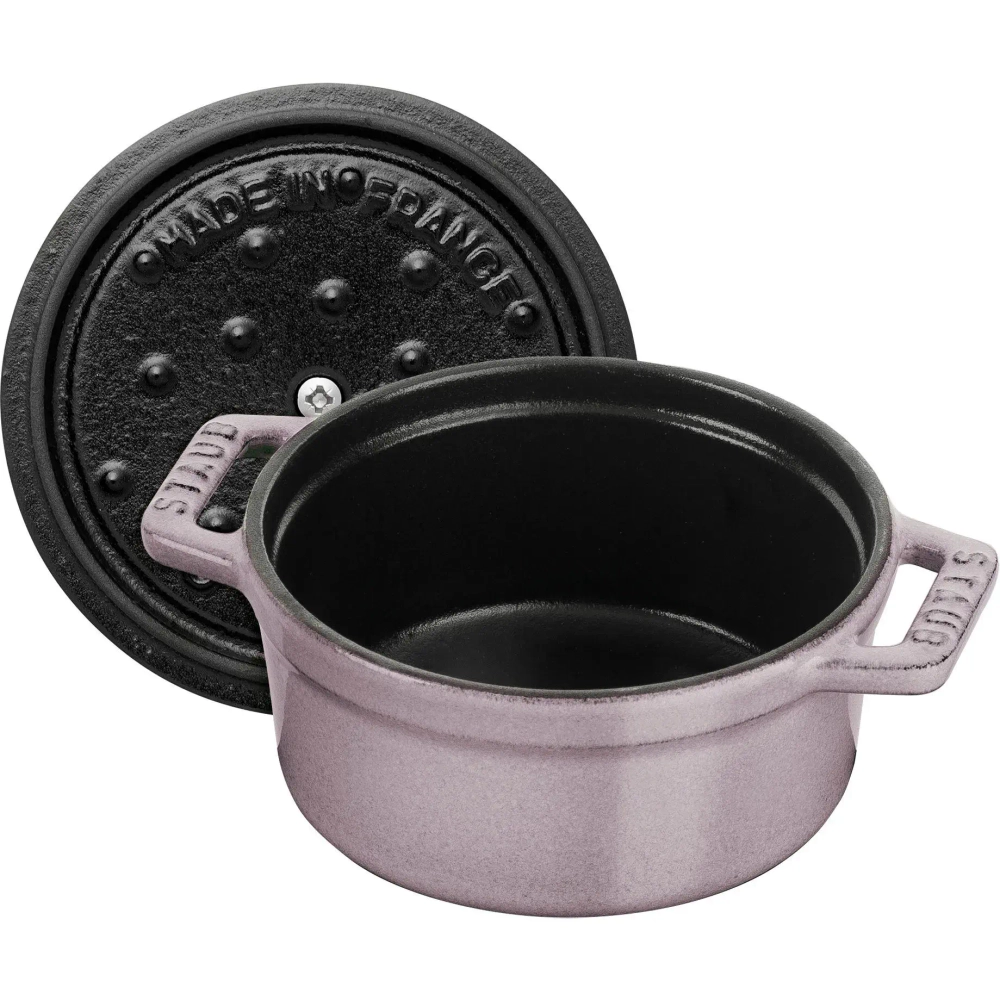 STAUB Чугунная кастрюля Mini Cocotte 10 см 250 мл цветущая вишня