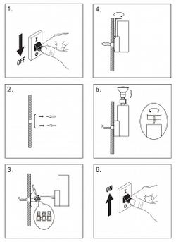 Накладной светильник Denkirs SCOPE DK5021-BK