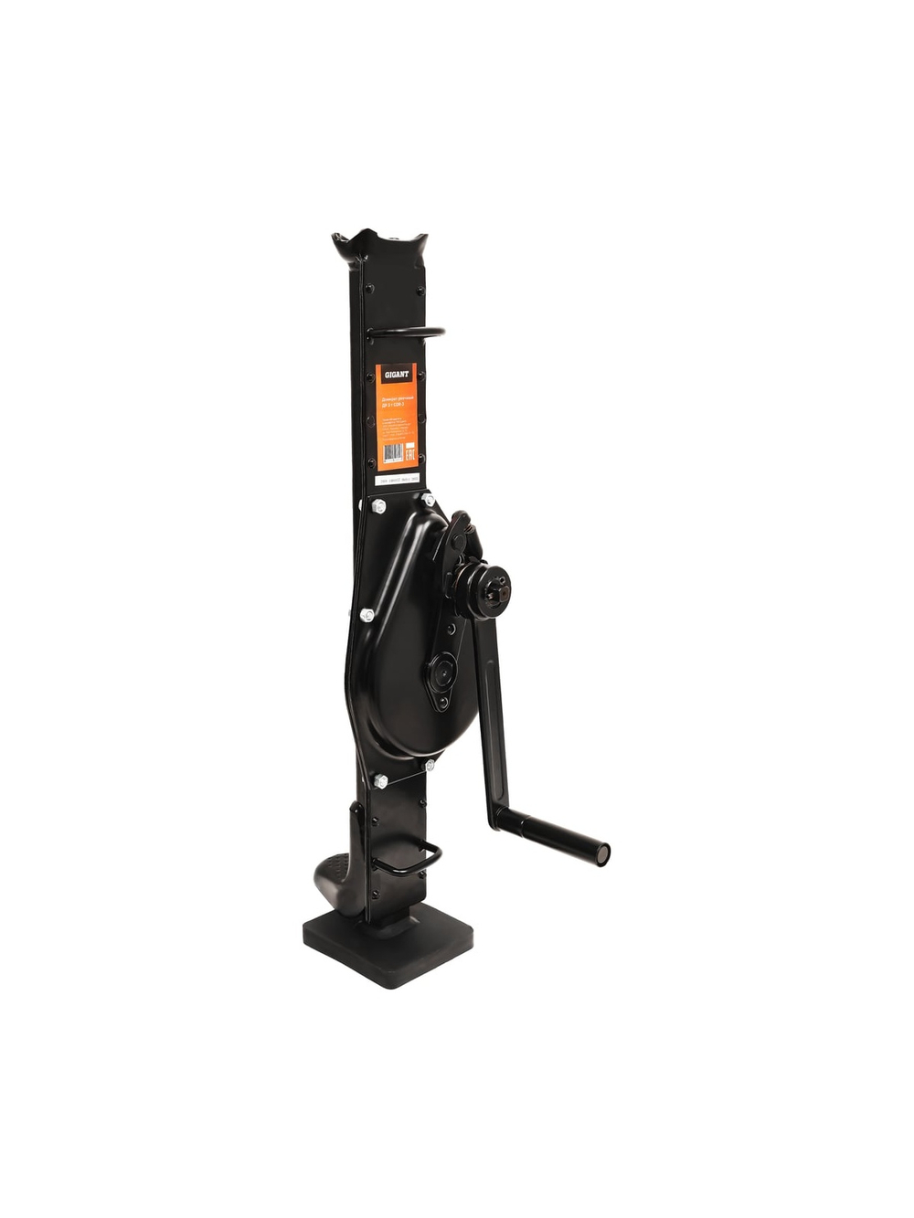 Реечный домкрат Gigant грузоподъемность 3т, высота подхвата-70мм, высота подъема-1090мм, GDR-3