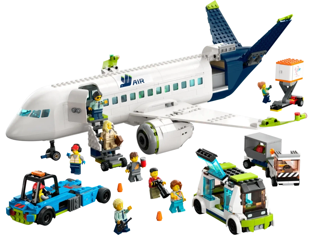 Конструктор LEGO City 60367 Пассажирский самолет