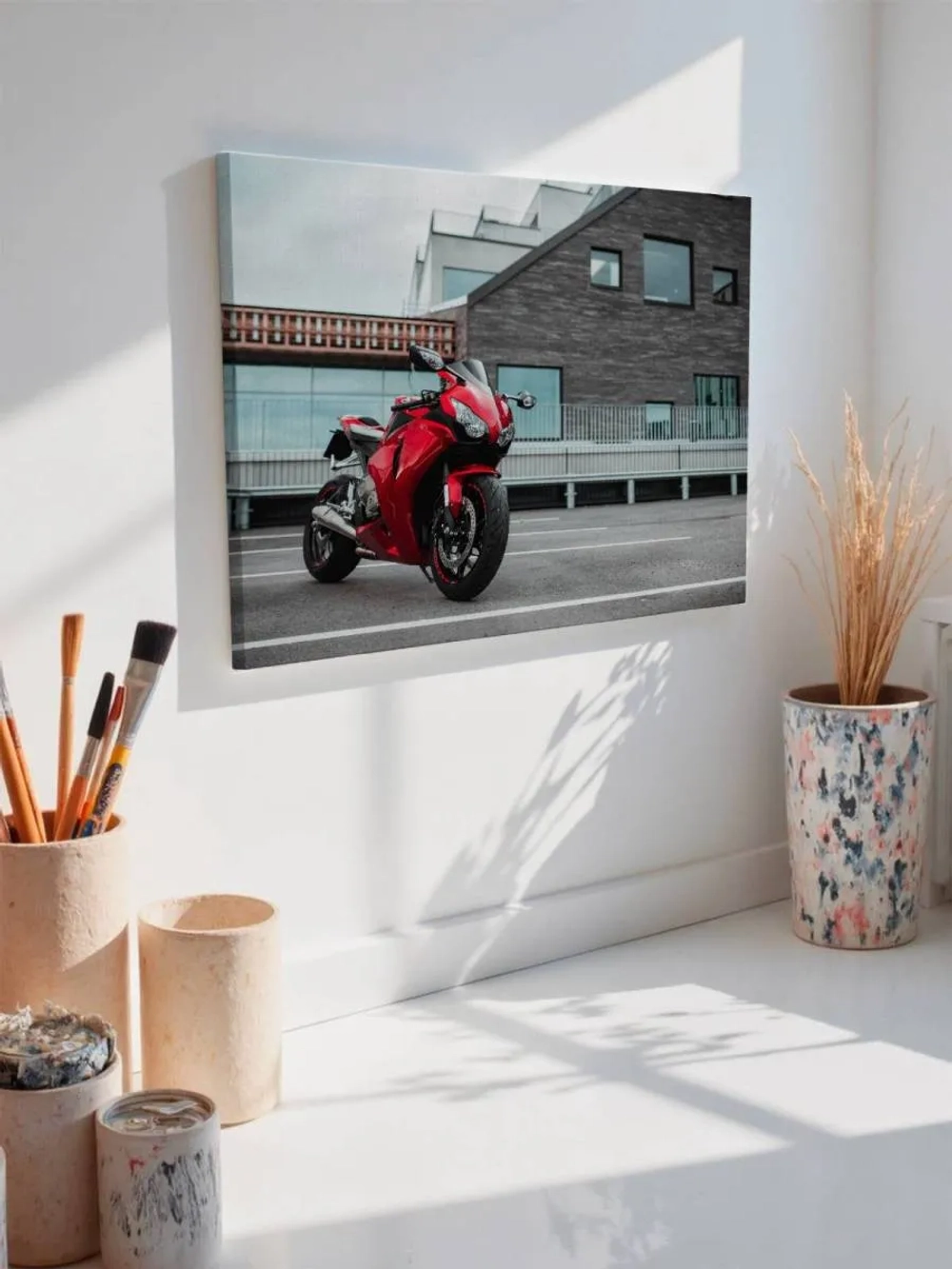Картина на стену 40 X 50 Мотоцикл