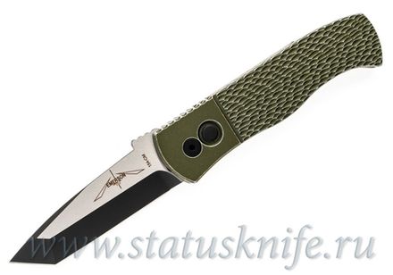 Нож Pro-Tech Emerson CQC-7 E7T15 BW Green Battle Worn Jigged