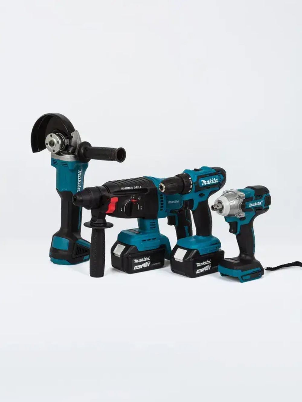 Набор аккумуляторного электроинструмента 4в1