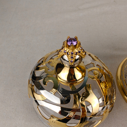 Икорница "Морская звезда - Аметист" (Златоуст)