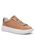 Кожаные кроссовки AMBER BOSS BLACK - бежевый(50529684)