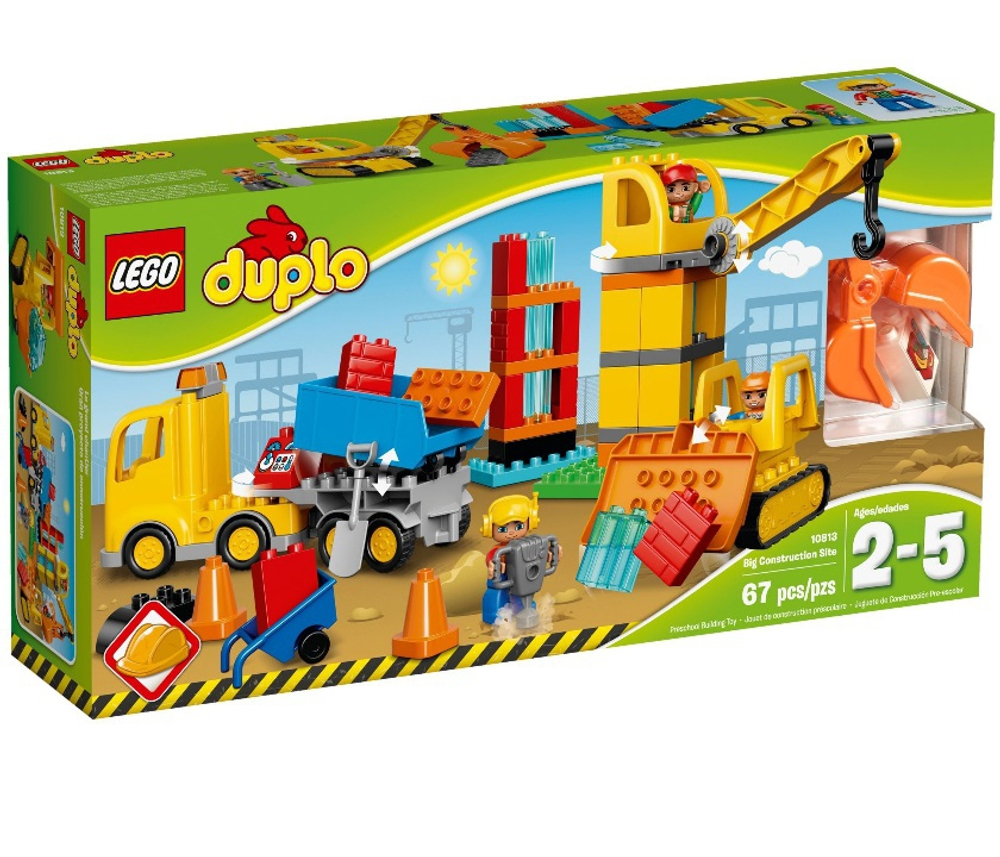 LEGO Duplo: Большая стройплощадка 10813 — Town Big Construction Site — Лего Дупло