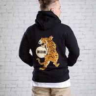 Худи OUTCAST Тигр, черный