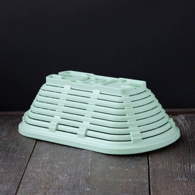 Корзинка для расстойки Herbert Birnbaum AXK290130, прямоугольная, пластик, 29х13см, 750г