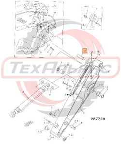 Палец KSV0456 г/ц ковша (Турция)