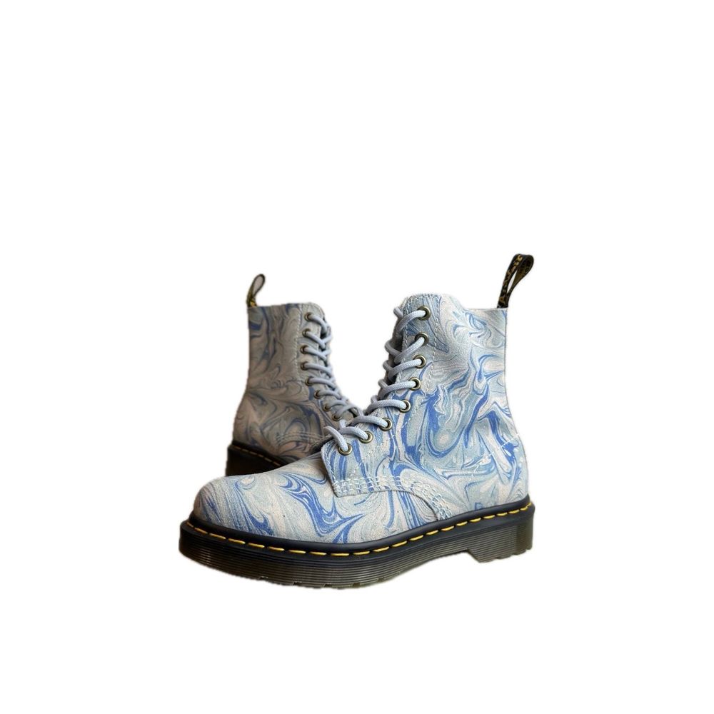 Ботинки Dr. Martens 1460 Marbled Suede Lace Up Boots