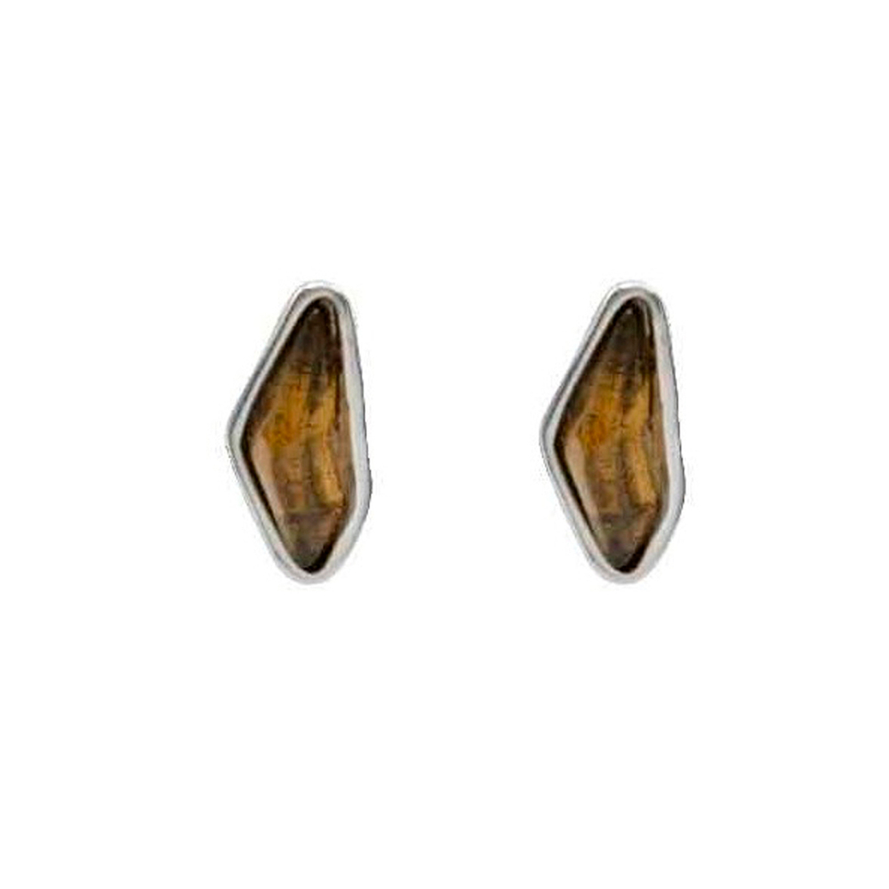 Серьги пусеты Ciclon LIPNO MARRON A241608-02