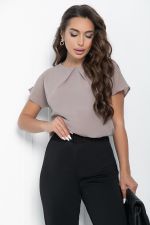 Блуза Ника (бежевая) Б10955 LT Collection (Акция)