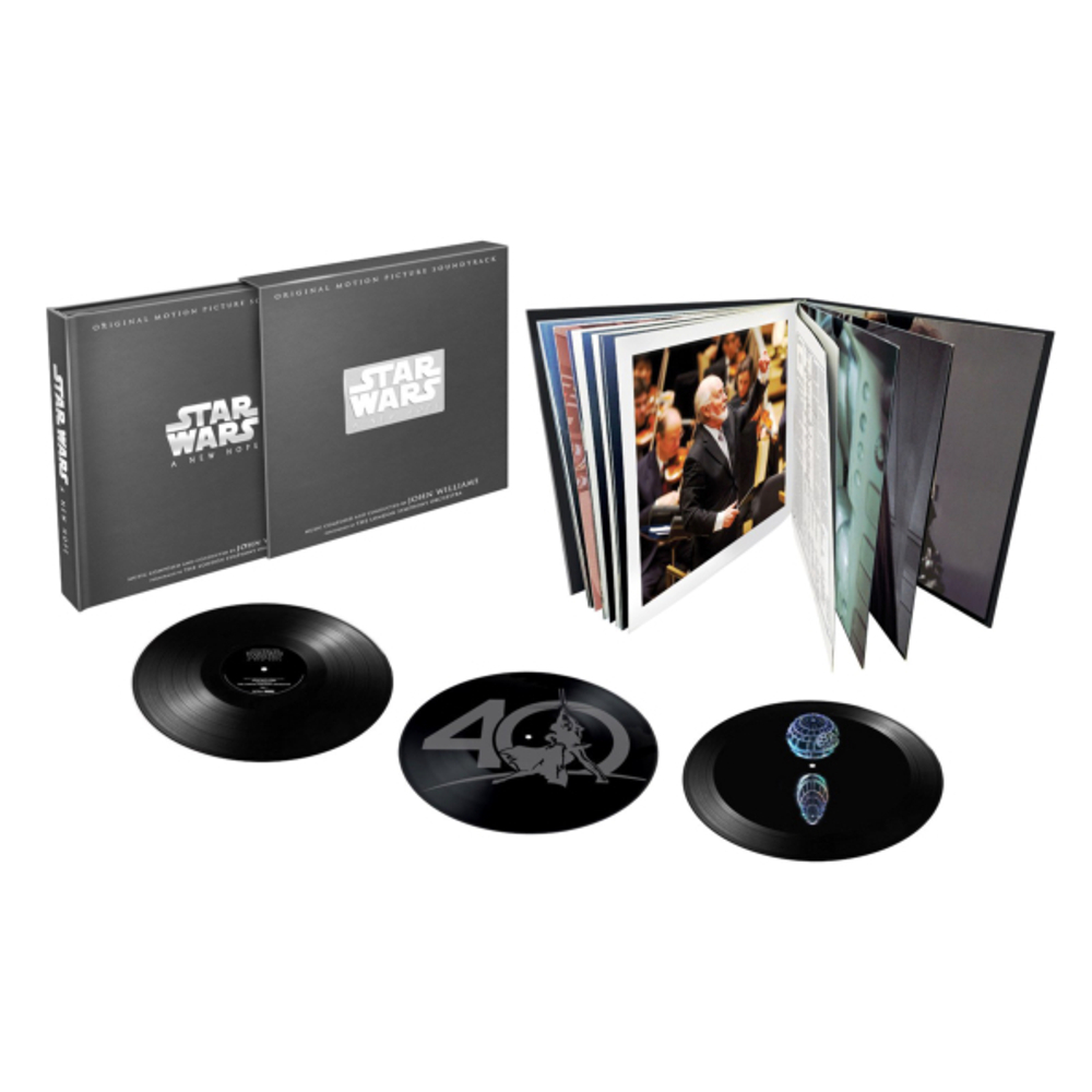 Soundtrack / John Williams, The London Symphony Orchestra: Star Wars Episode IV - A New Hope (40th Anniversary Edition)(3LP)