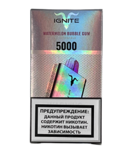 Ignite V50 Арбузная жвачка 5000 затяжек 20мг (2%)