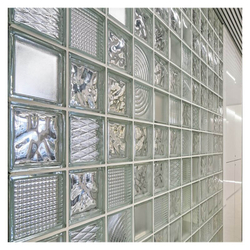 Стеклоблок бесцветный параллель Vitrablok 19х19х8