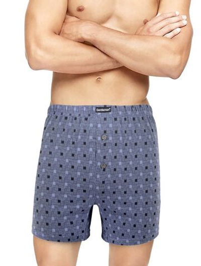 Классические мужские трусы свободного кроя (Размер: L) (Цвет: синий)