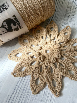 Трикотажная пряжа для вязания BOURET-rope Бурет шелк шнур