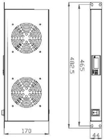 Вентиляторный модуль  NTSS NTSS-FAN2/19T