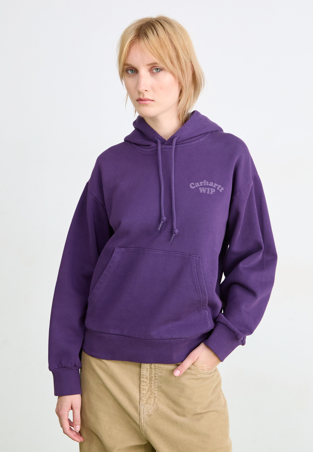Carhartt WIP Толстовка с капюшоном - Фиолетовый