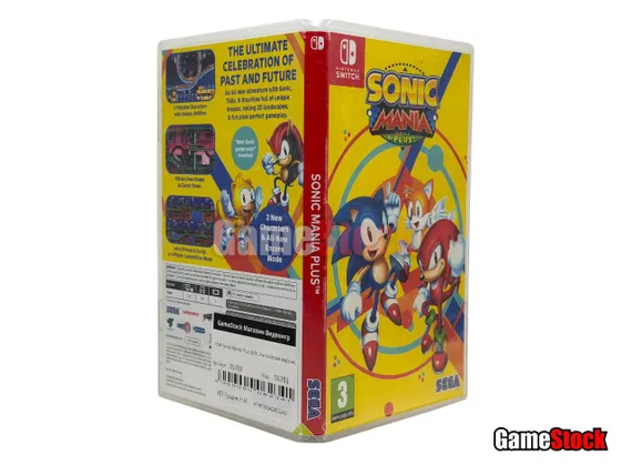 NSW Sonic Mania Plus (Б/У, Английская версия)
