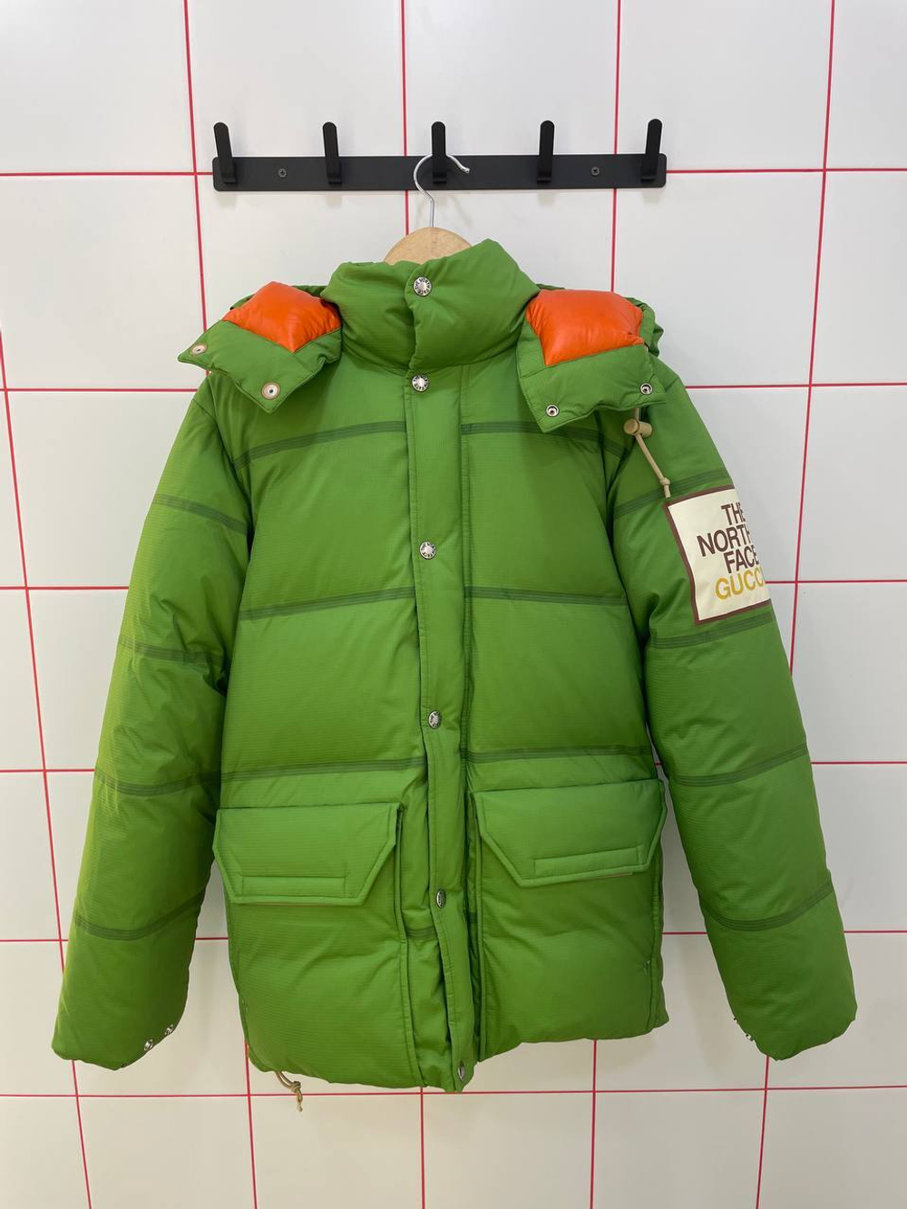 Пуховик The North Face x Gucci
