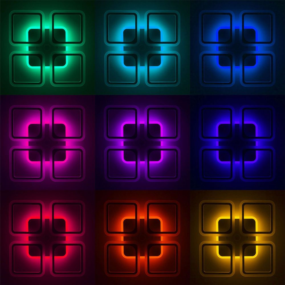 Citilux Марсель Смарт CL232A140E RGB Умная люстра Белая