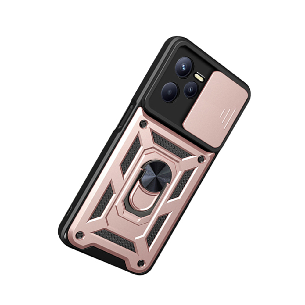 Чехол с кольцом Bumper Case для Realme C35