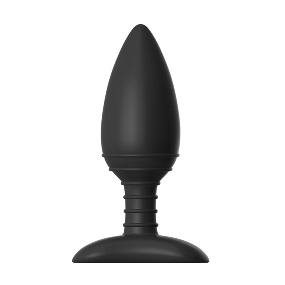 Nexus Ace M анальная вибровтулка с пультом ДУ, черная (Цвет: черный)