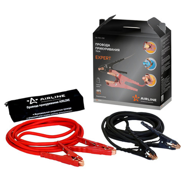 Провода прикуривания Airline 1000A EXPERT PRO (5м, 12/24В, сумка) (SA-1000-06E)