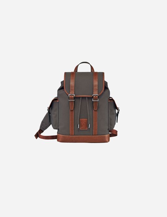 Рюкзак Longchamp Backpack Canvas Braun