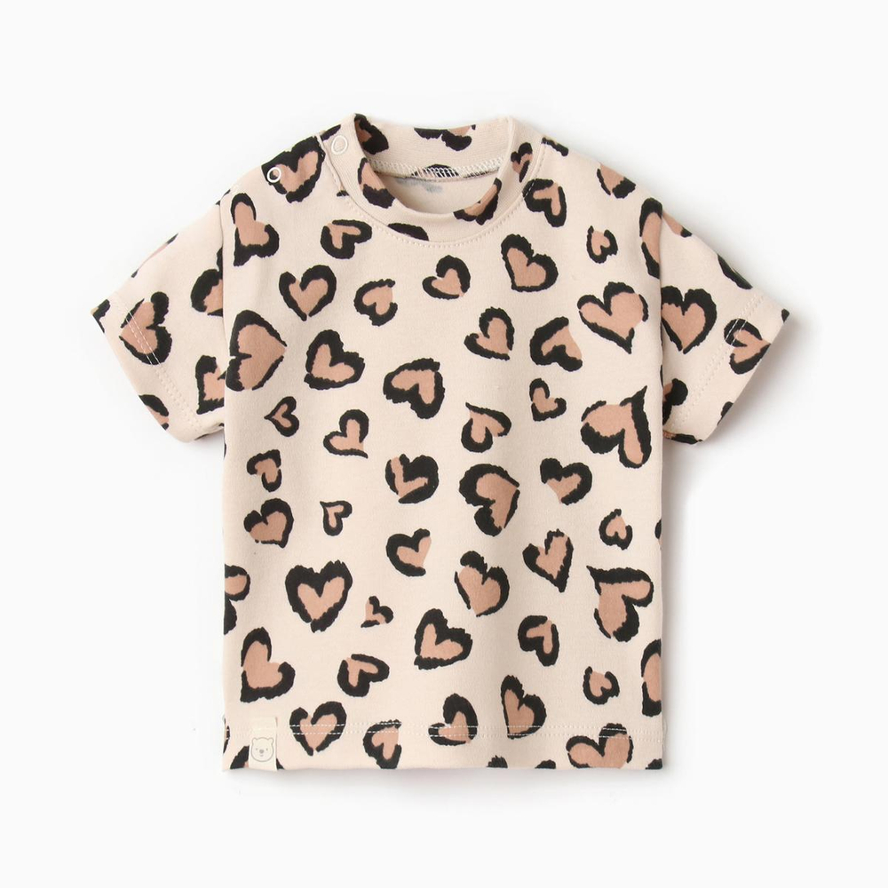 Футболка Leo love р. 68-74 10207445 (Крошка Я), 1 шт.