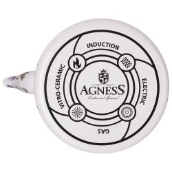 ЧАЙНИК AGNESS ЭМАЛИРОВАННЫЙ СЕРИЯ "FLOWER STORY", 2,6 Л