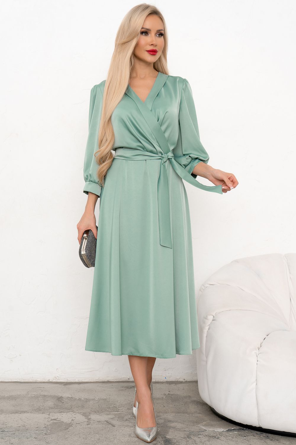 Платье Аскания (мята) Р11-1203/2 Nikol