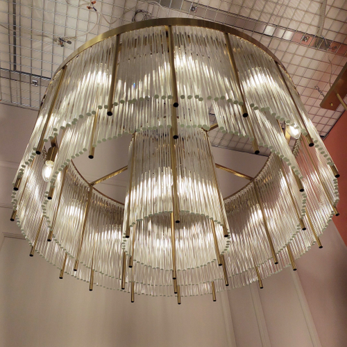 Люстра Cloyd CARTEL-A C15 / Ø80 см - латунь (арт.10628)