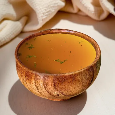 Фотография Говяжий бульон замороженный / 320 мл купить в магазине Афлора