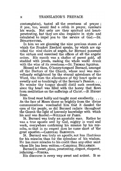 St. Bernard's sermons. On the Canticle of Canticles, Volume 1 | Bernard of Clairvaux