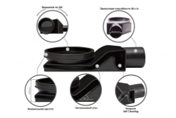 Душевой лоток Pestan Confluo Slim Line 450+