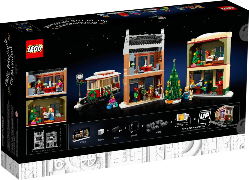 Конструктор LEGO Powered UP 10308 Главная праздная улица