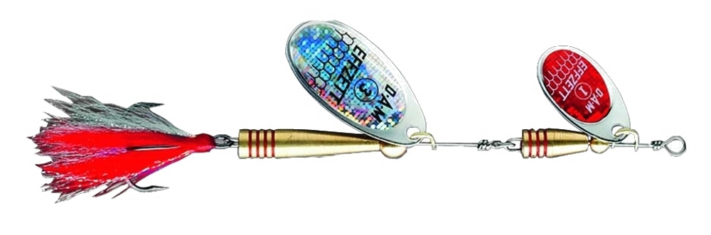 Блесна DAM EFFZETT TANDEM DRESSED SPINNER 14гр - Glitter
