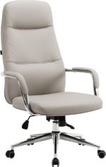 Кресло руководителя Everprof Vesta Экокожа Бежевый