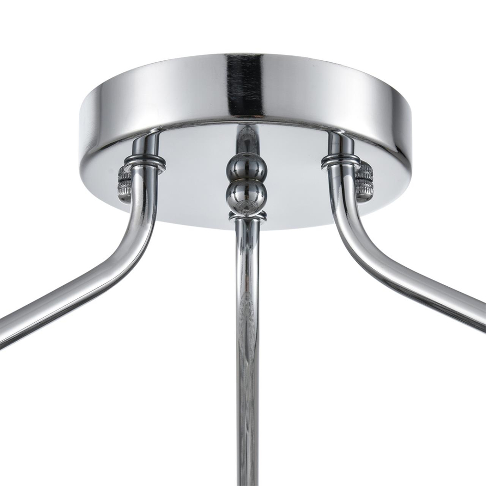 8244/5C CLASSI LN26 206 хром, металл/хрусталь Люстра потолочная E14 5*40W 220V LAYLA