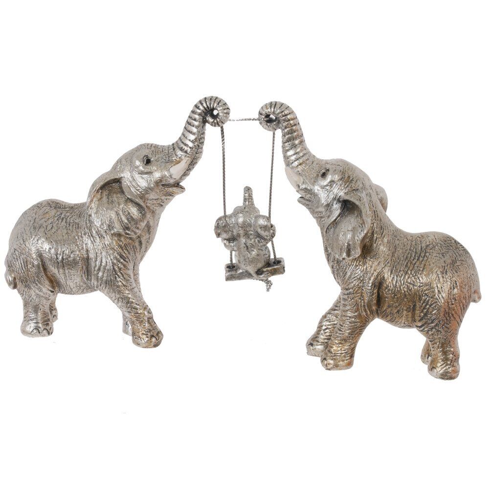 GAEM Фигурка декоративная "Слоны", L23 W5 H12 см