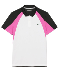 Теннисное поло Lacoste Colour-Block Printed Tennis