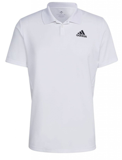 Мужское теннисное поло Adidas Club Pique Polo - белый